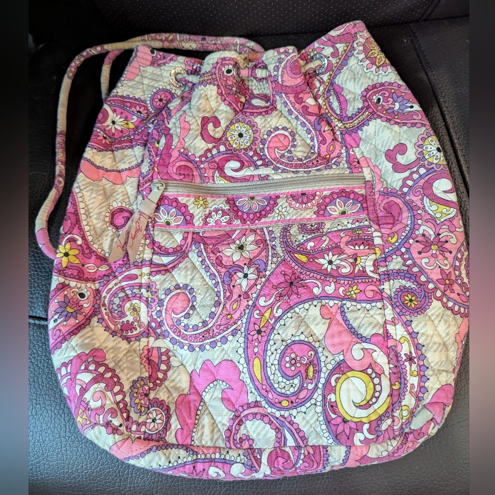 Vera Bradley Paisley Meets Plaid Backpack